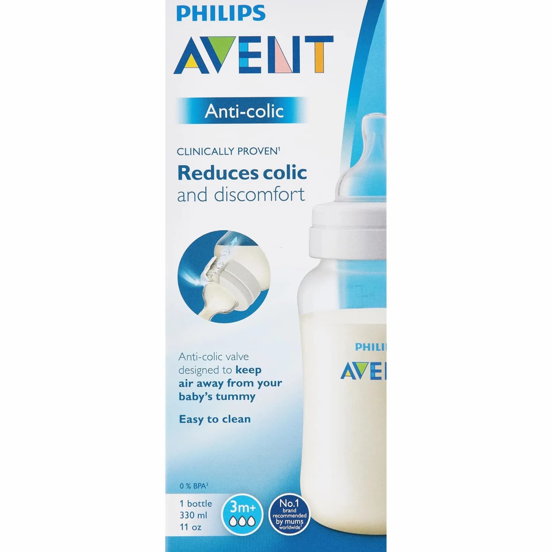 PHILIPS AVENT ANT-COLIC BOTT 330 ML