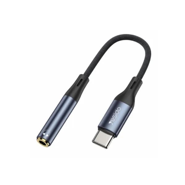 Yesido YAU38 Audio Cable Type-C To 3.5MM Headphone Adapter