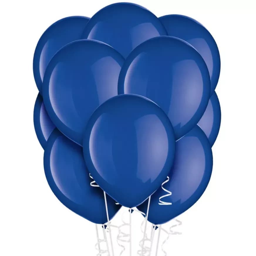 Blue Party Balloon 50 Pcs