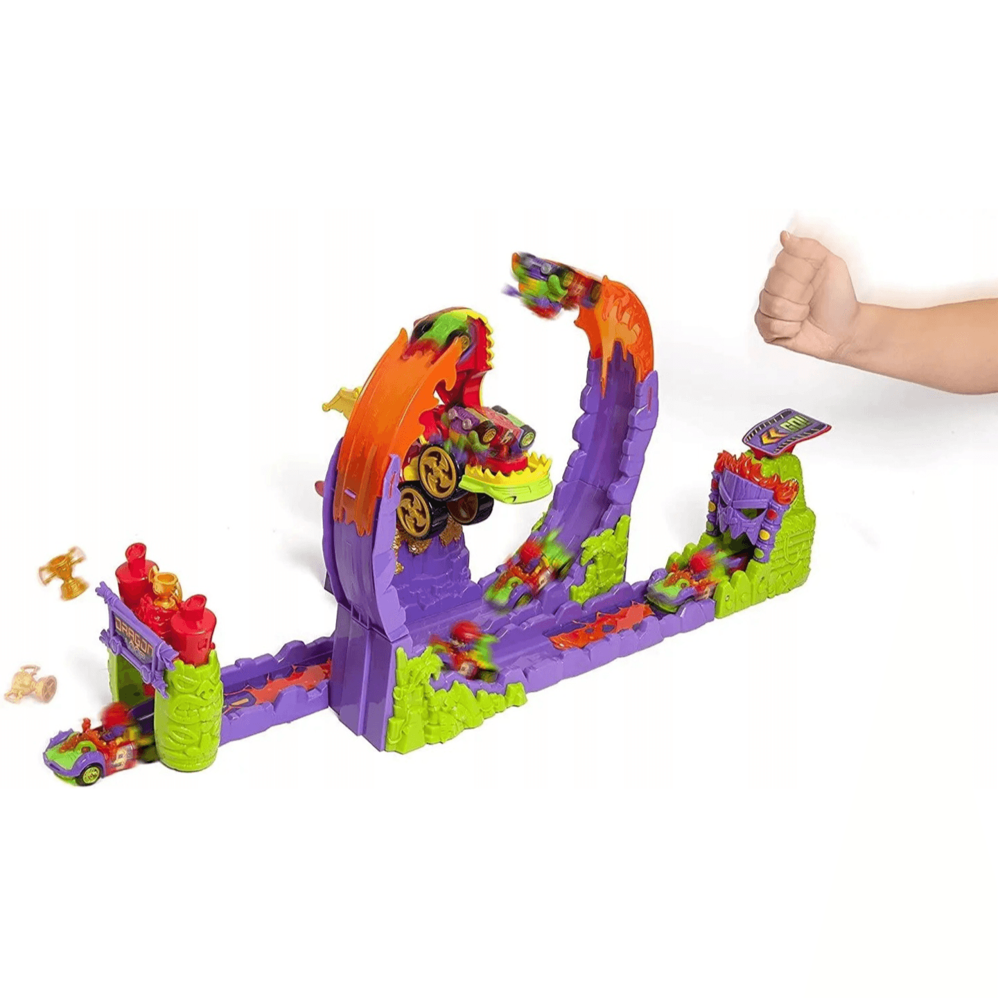 T-RACERS Dragon Loop – Looping with dragon Playset