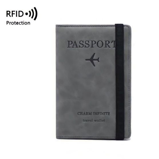 Passport Folder (Grey)