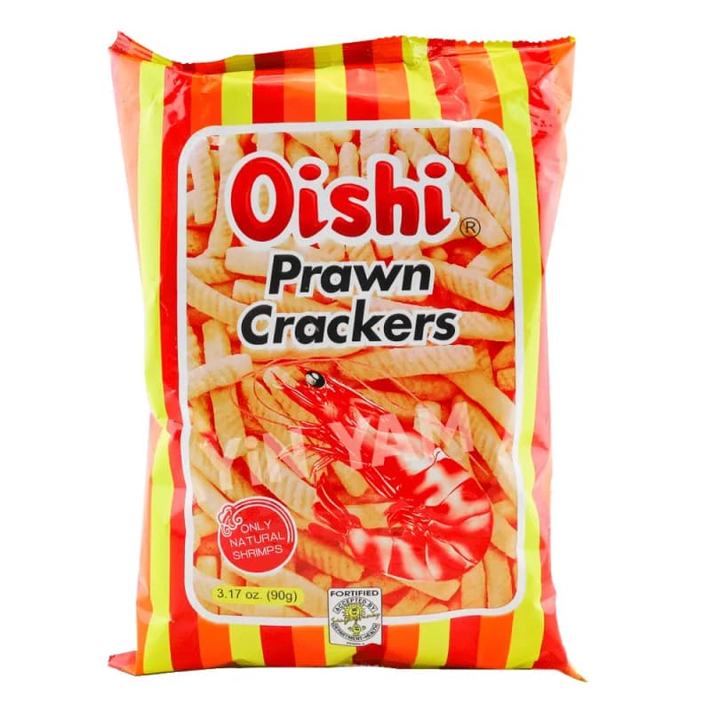 Oishi Prawn Crackesr Chips 95gm