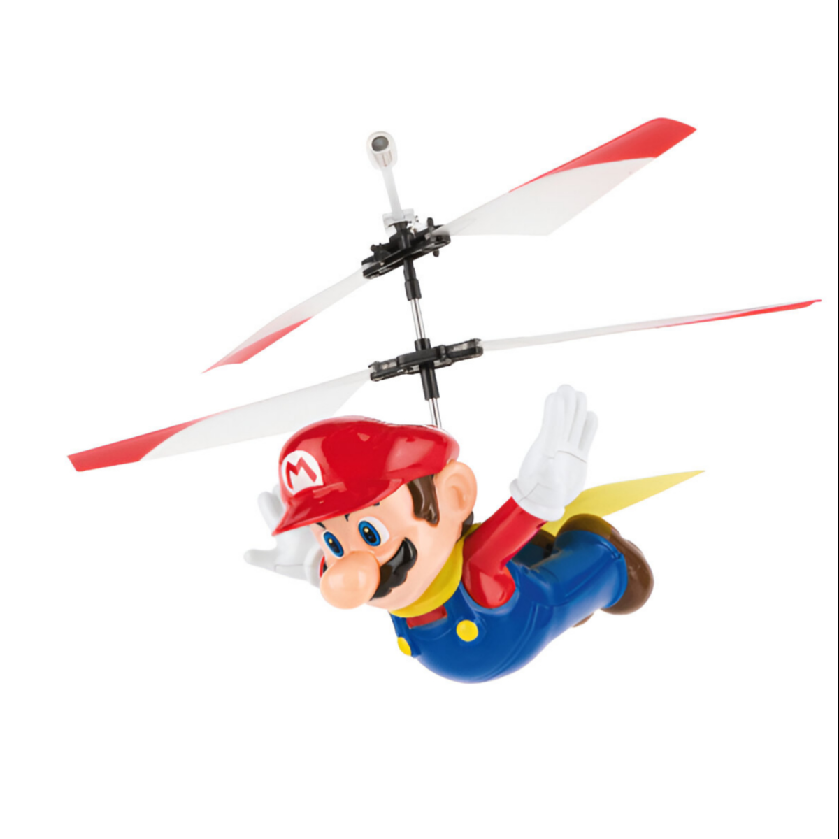 Carrera RC - Officially Licensed Flying Cape Super Mario Helicopter Drone Toy For Kids - DEFS07