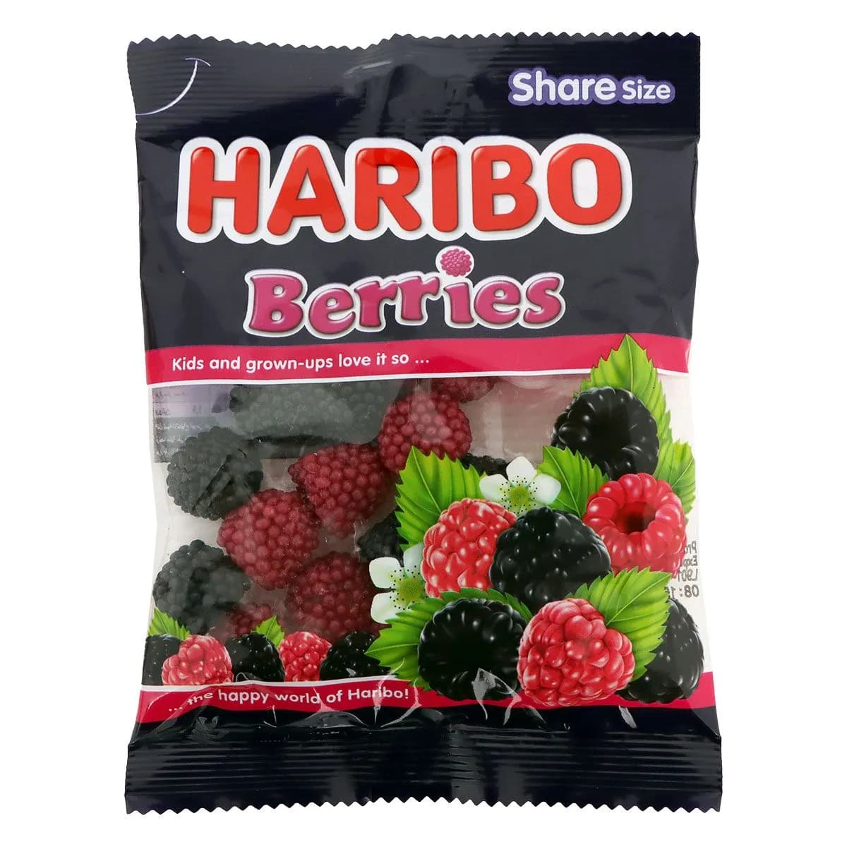 Haribo Berries Fruit Flavour Jelly Candy 80 G