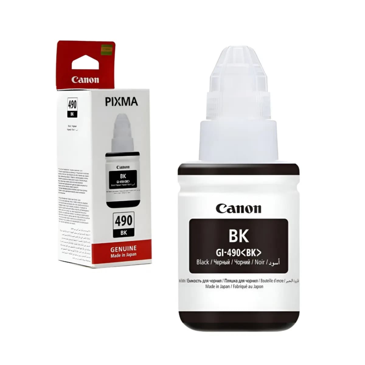 Canon 490 Black Ink Bottle Cartridge (CGOM38)