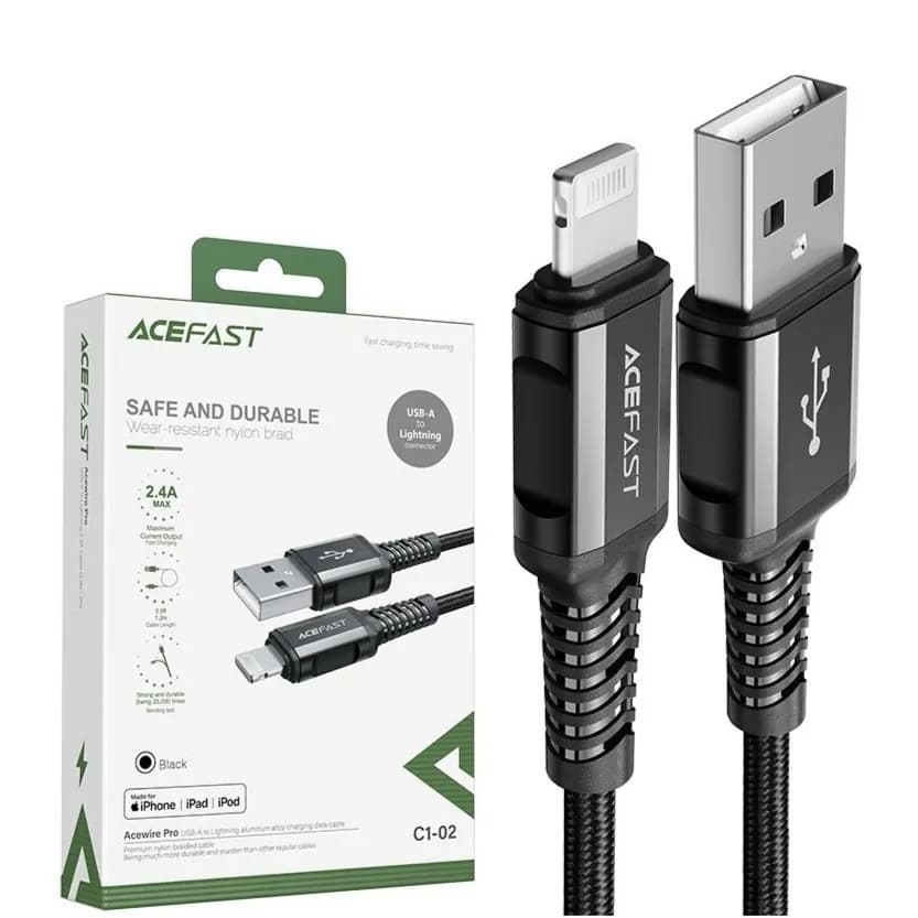 USB To Lightning Cable 1.2M - Acefast C1-02