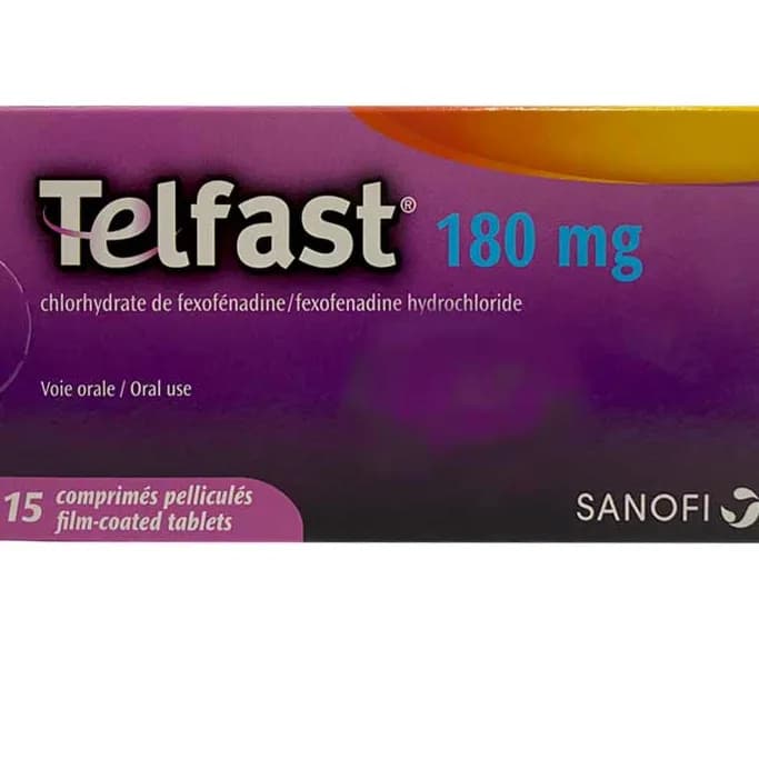 Telfast180mg 15 Tablets