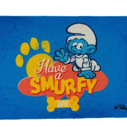 Baby Smurf Floor Mat 60X40X0,6Cm