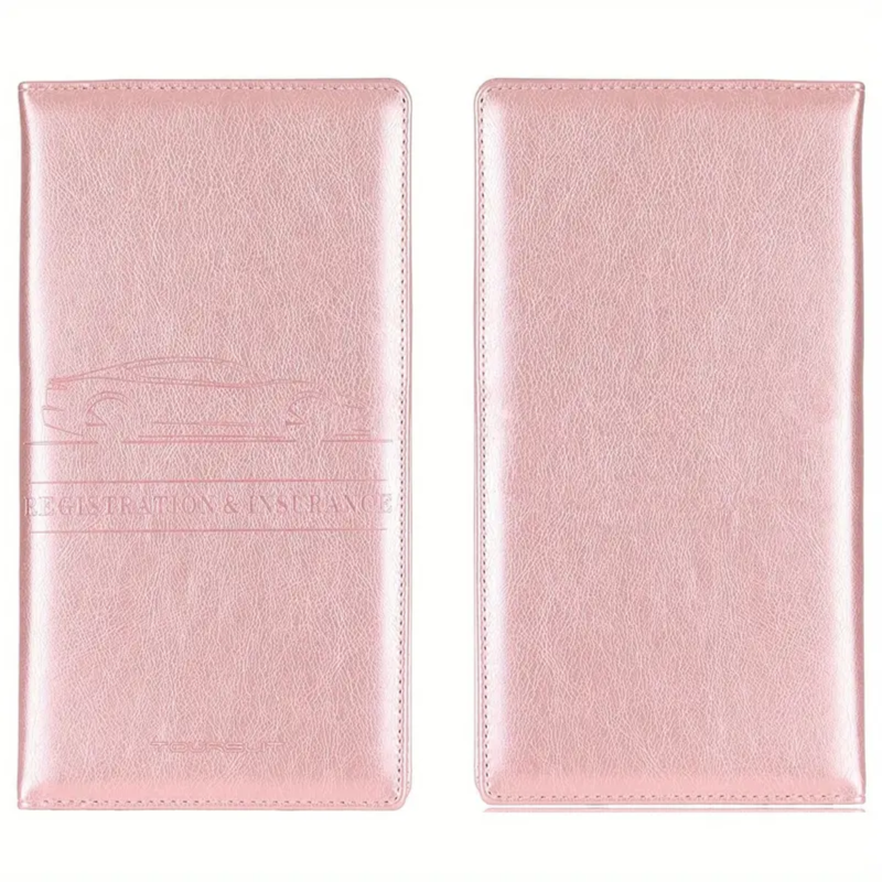 Organize Your Car Documents Easily (Pink)