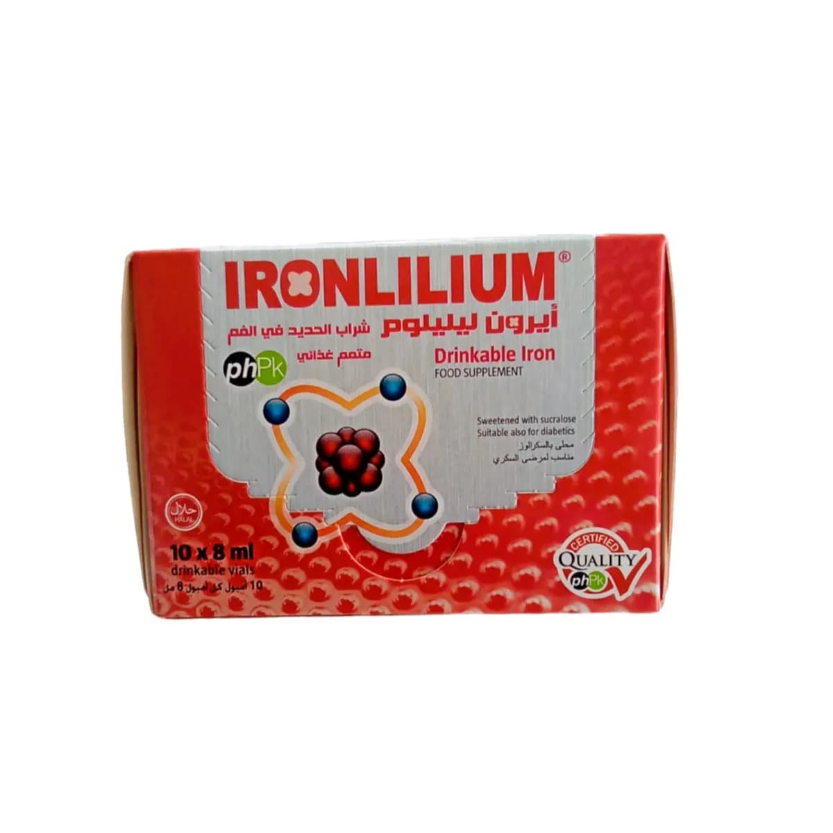 ironlilium drinkable iron 10x8 ml