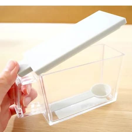 Seasoning Container with Handle and Spoon  - 350ml "made in japan"