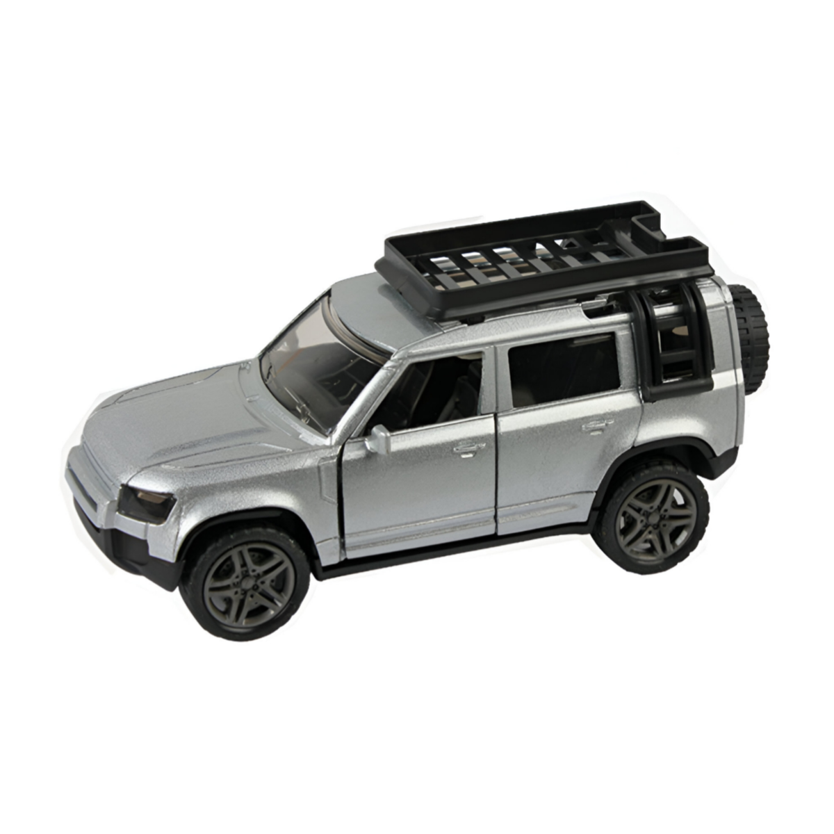 Die-Cast 1:32 Land Rover-Defender Pull Back Toy Car For Kids -Assorted Colors-1 pcs Set - (DCGB32)