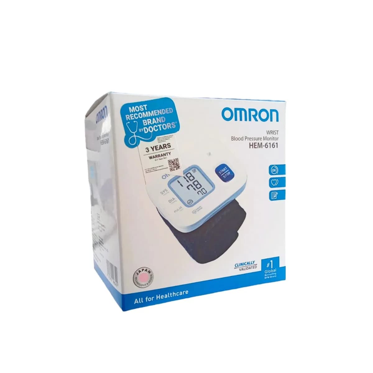 omron wrist blood pressure monitor HEM-6161