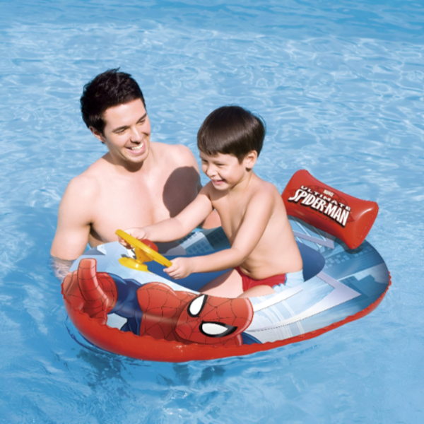 Bestway Spiderman Inflatable Beach Boat For Kids (POLT97)