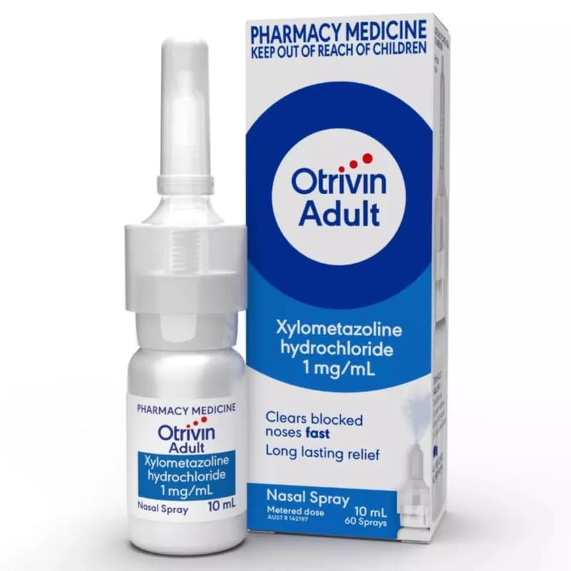 Otrivin Adult Nasal Spray 0.1% 10ml