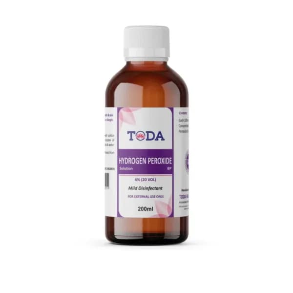 TODA HYDROGEN PEROXIDE SOLUTION  200ML