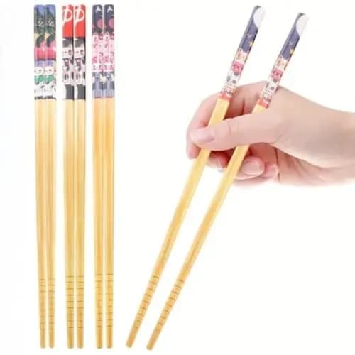 Cooking chopstick with design 3 set