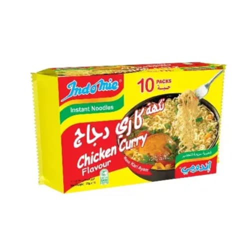 Indomi Chicken Curry Noodles Packet 10 X 75g