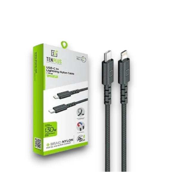 TENPLUS - USB-C to Lightning Nylon Cable (T3109)