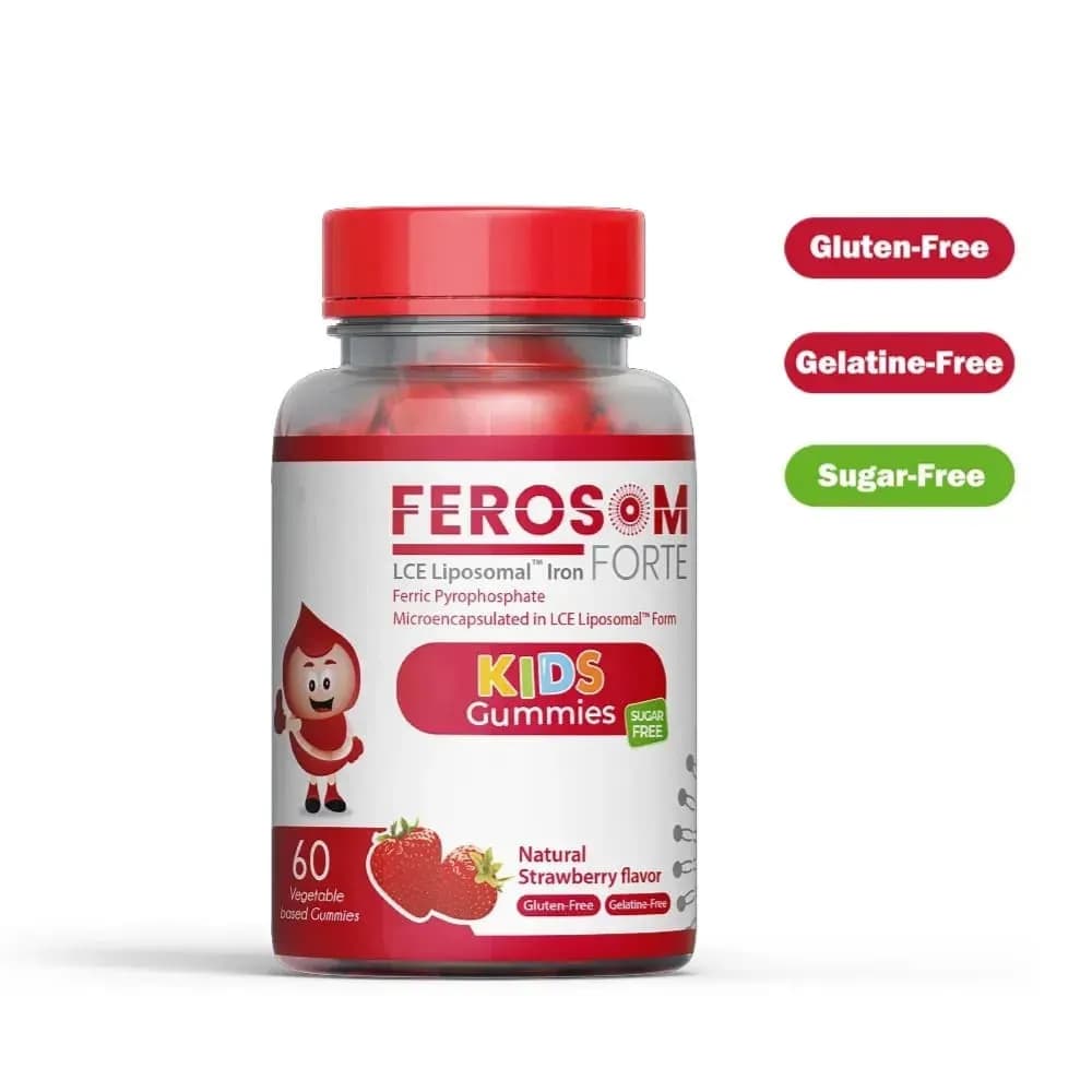 FEROSOM FORT KIDS GUMMIES 60S