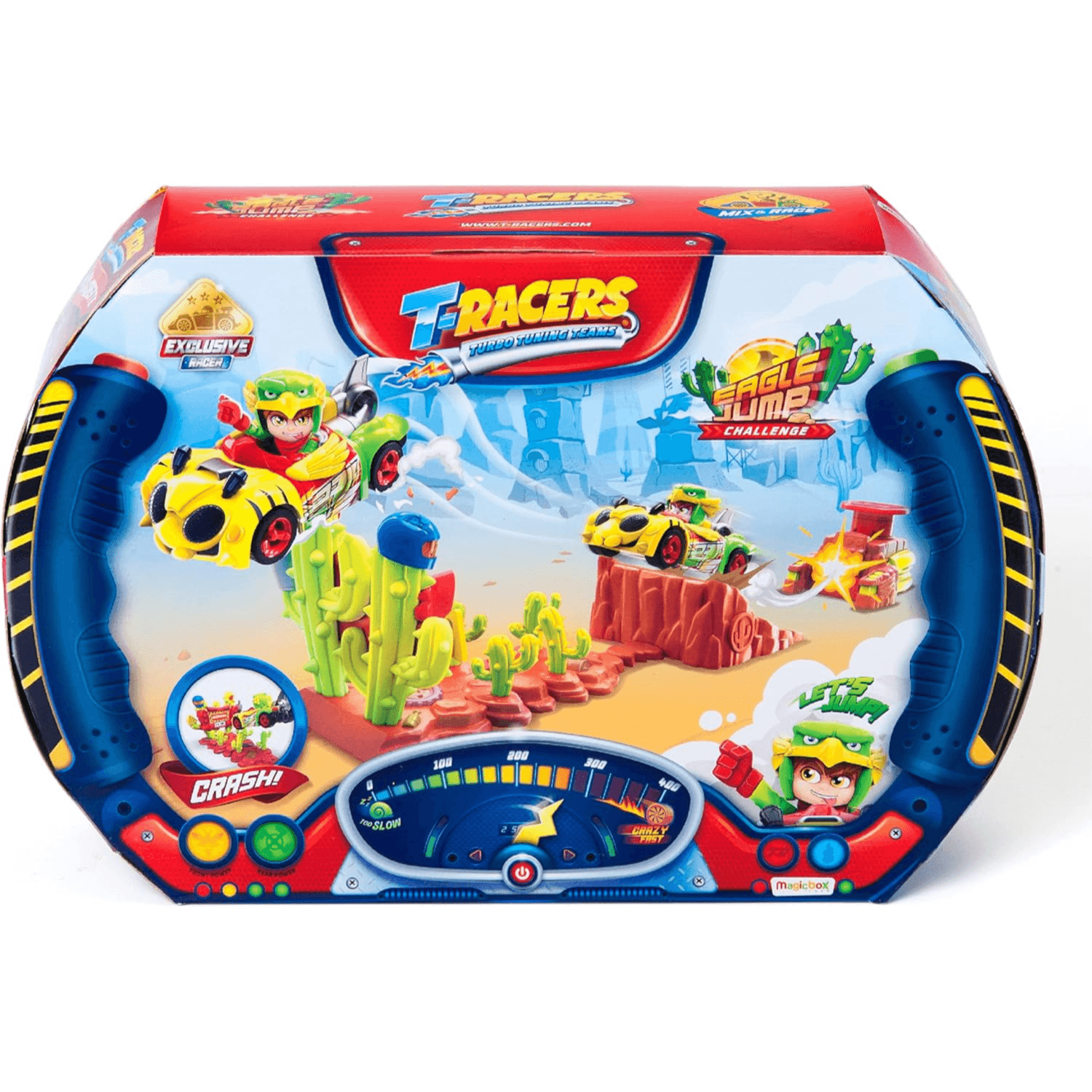 T-Racers - Eagle Jump Challenge Playset 4Pieces