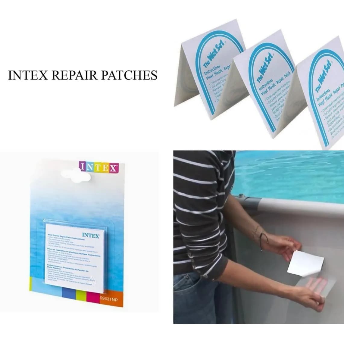 repair patches - intex 59631