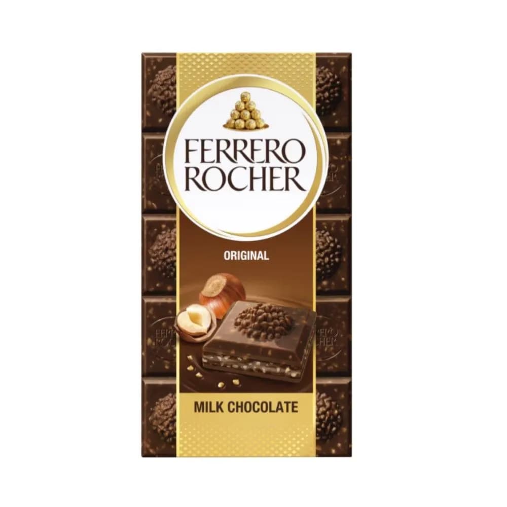 FERRERO ROCHER TABLET ORIGINAL CHOCO 90G