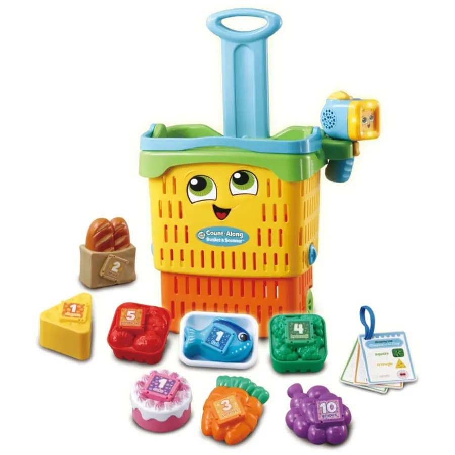 Leapfrog - Count Along Basket & Scanner