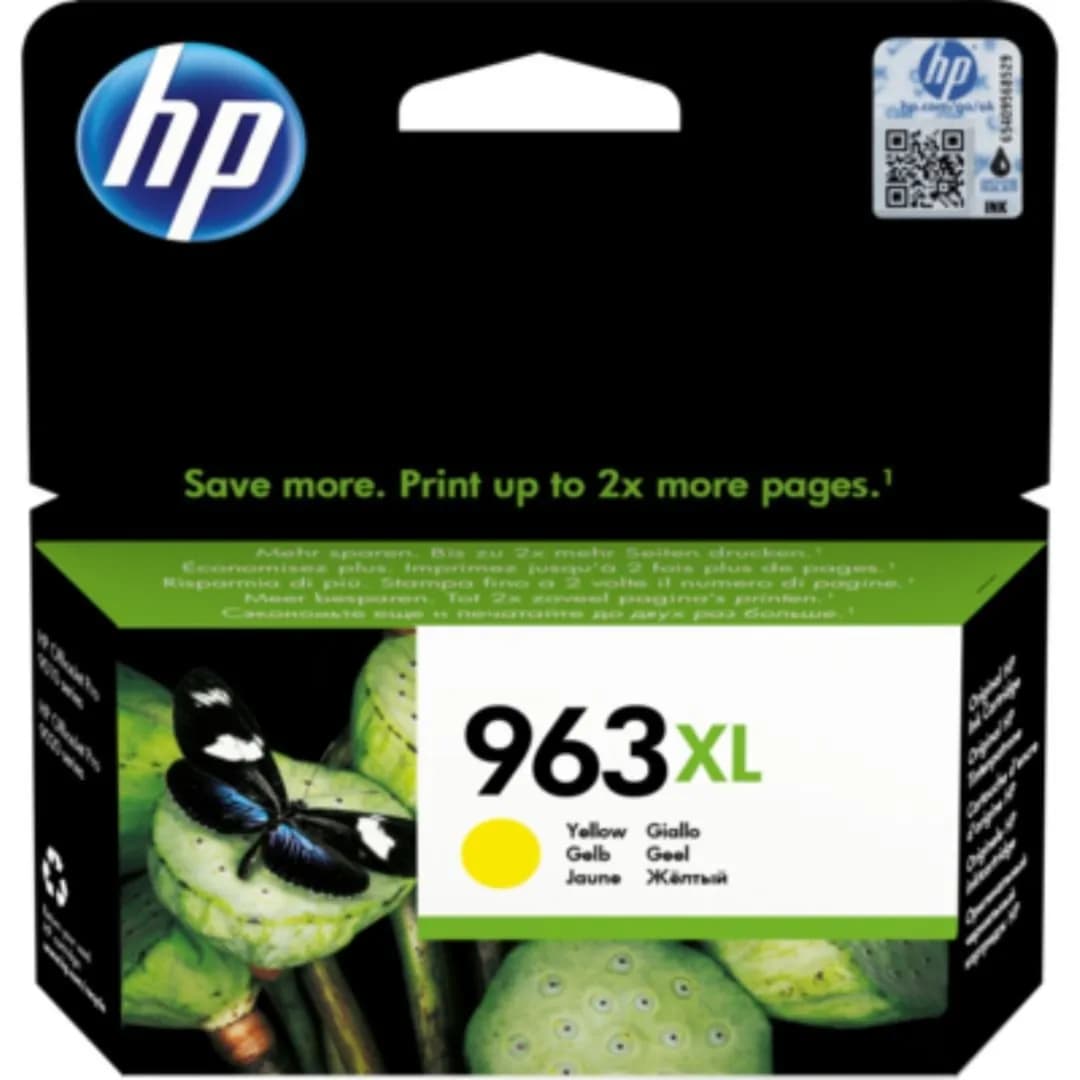 Hp 963Xl High Yield Yellow Original Ink Cartridge