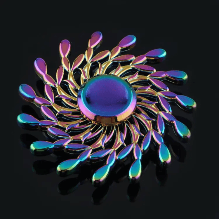 rainbow fidget spinner
