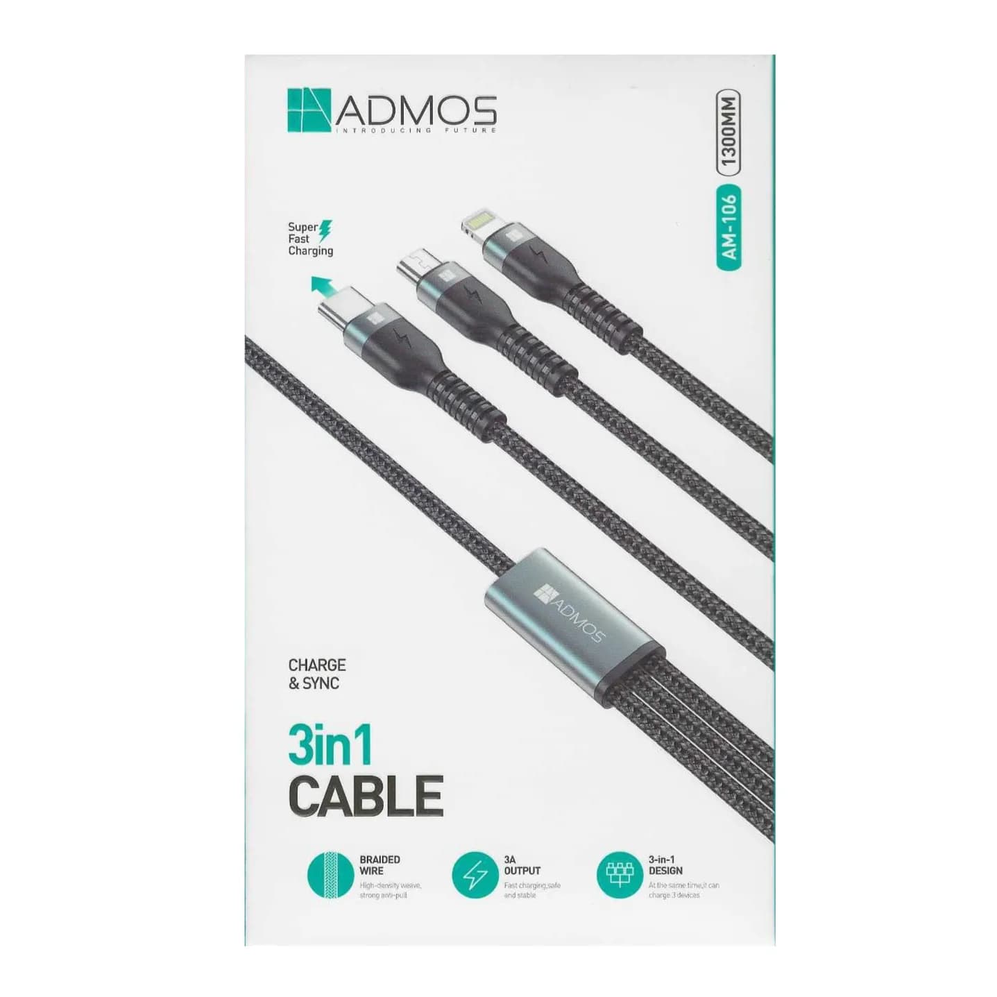 3 In 1 Cable - Admos Am106