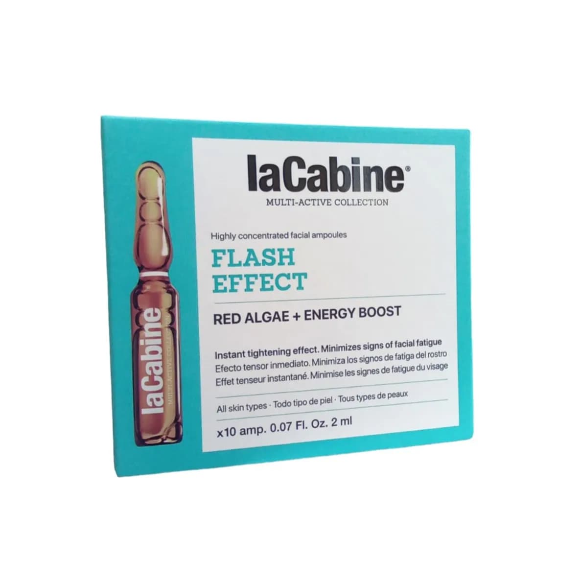 la cabine flash effect 10x2 ml ampoules