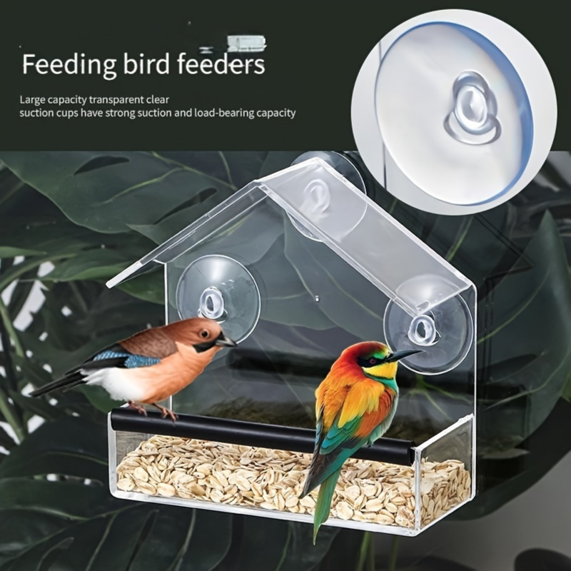 Window Bird Feeder For Outside