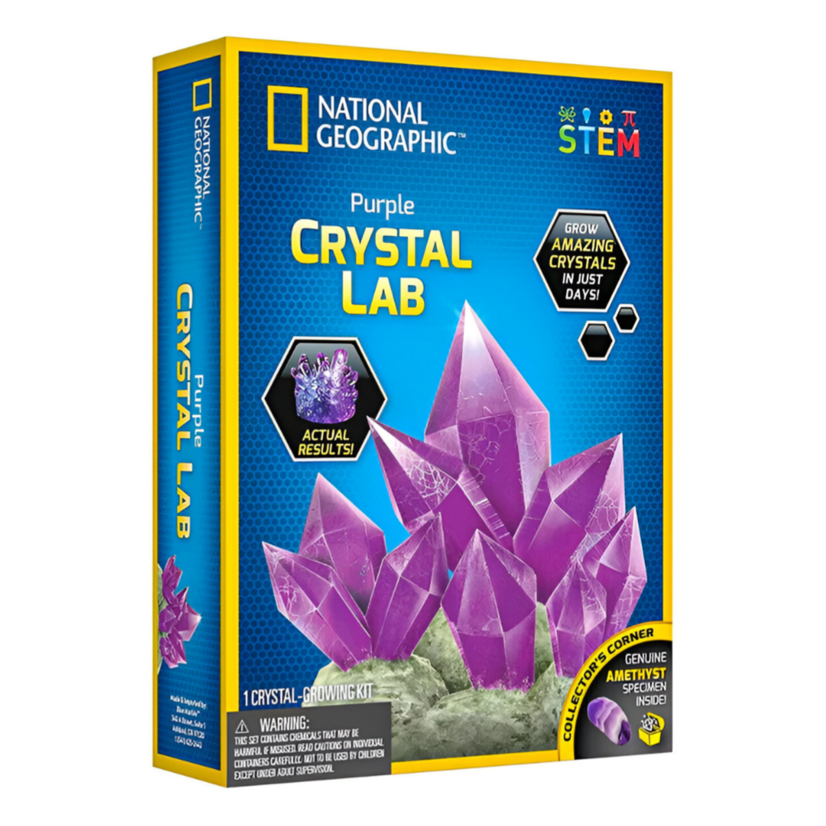 National Geographic Purple Crystal Growing Lab for Student-Stem Project Toy (SMEQ11)