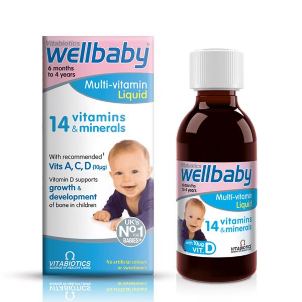 Vitabiotics Wellbaby Multi-vitamin Liquid 150 Ml