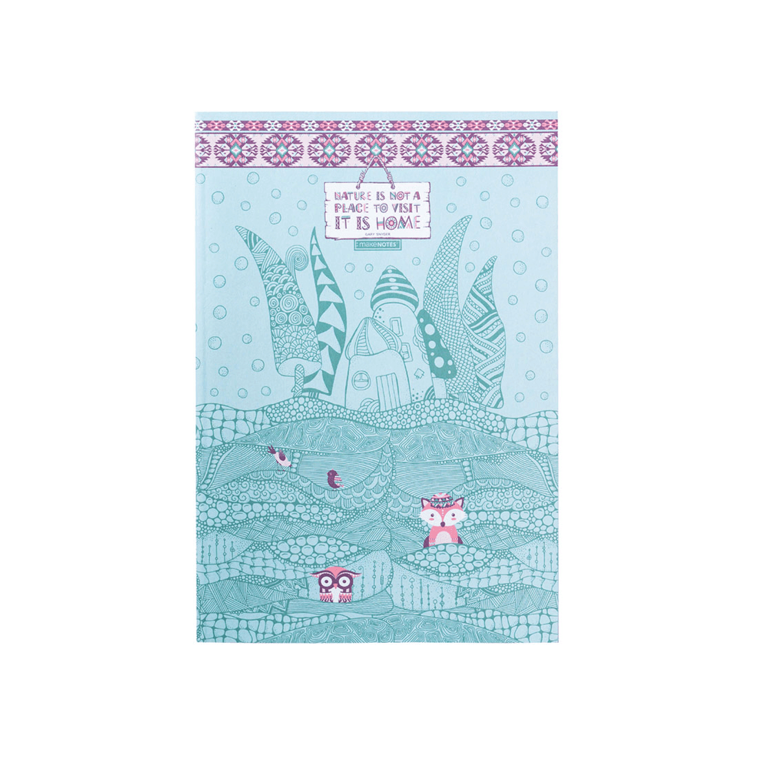 Make Notes Sewed Stapled Notebook
