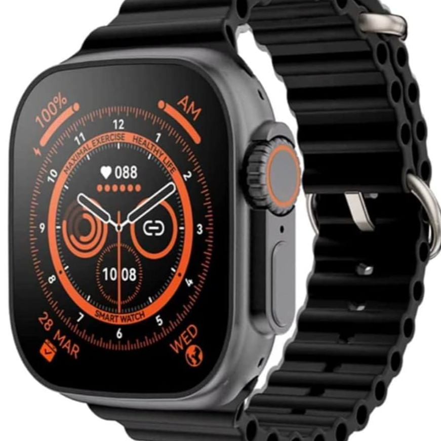 TS8 Ultra Smart Watch Full Black