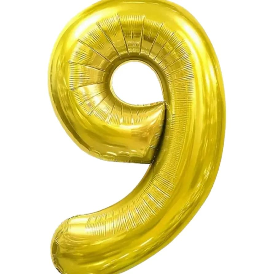 Number balloon 9