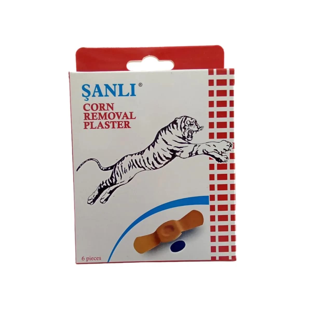 SANLI CORN REMOVAL PLASTER 6 PC