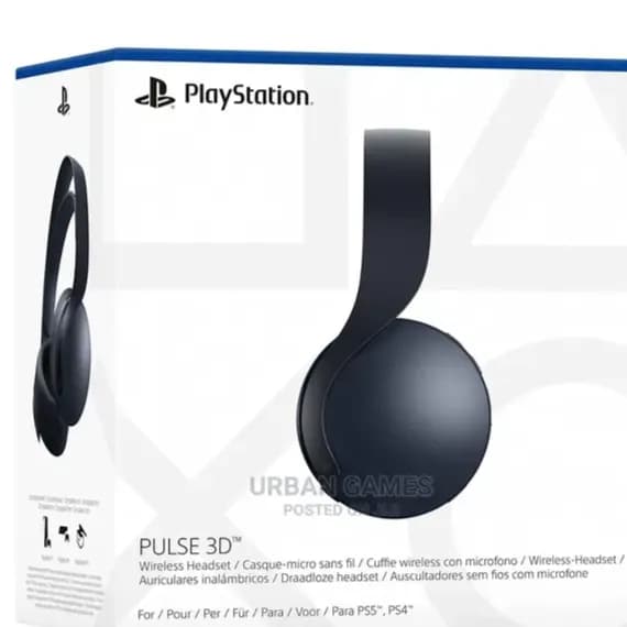 Sony Pulse 3D Wireless Headset for PS4 & PS5 -Black