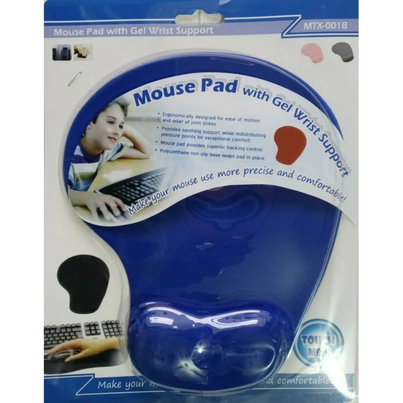 Ergonomic Mouse Pad with Wrist Support -G01