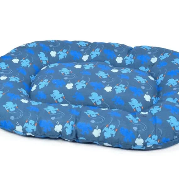 THE SMURFS OVAL CUSHION SEWN