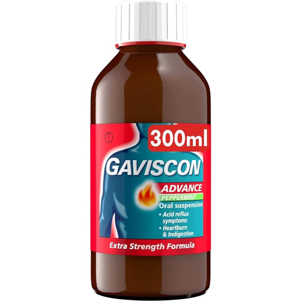 Gaviscon Liquid Peppermint Adv 300ml