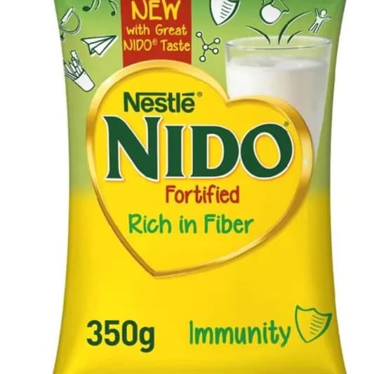 Nestle Nido Fortified Milk Powder Rich In Fiber, 350G