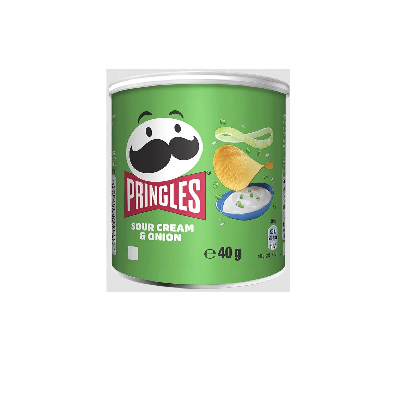 Pringles Sour Cream And Onion 40g