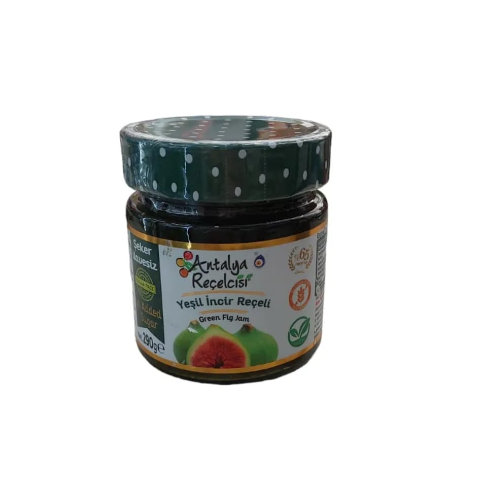 Green Fig Jam No Sugar Added 290gr