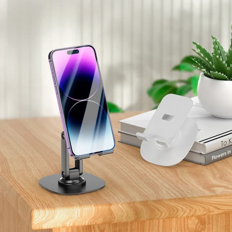 HOCO HD6 Tabletop holder rotating desktop stand (3 axis adjustable)