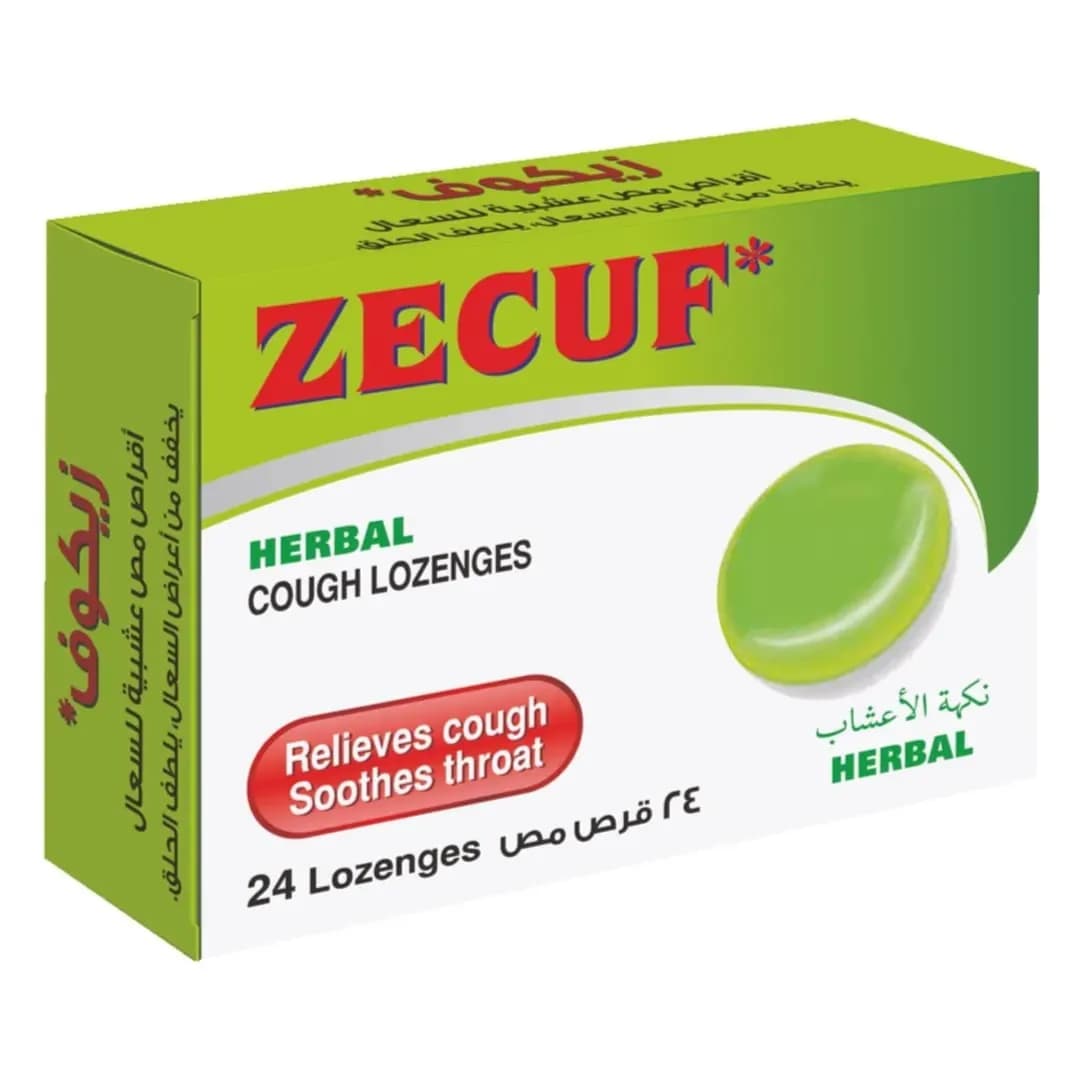 ZECUF LOZANGES HERBAL 24LOZ.