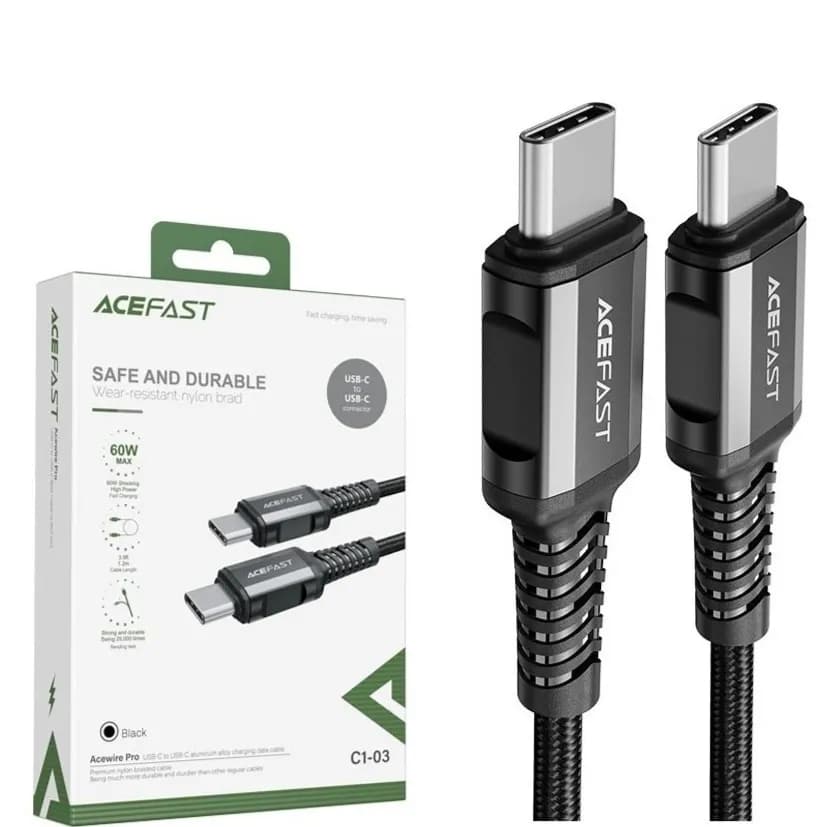 C To C Cable1.2M -Acefast C1-03