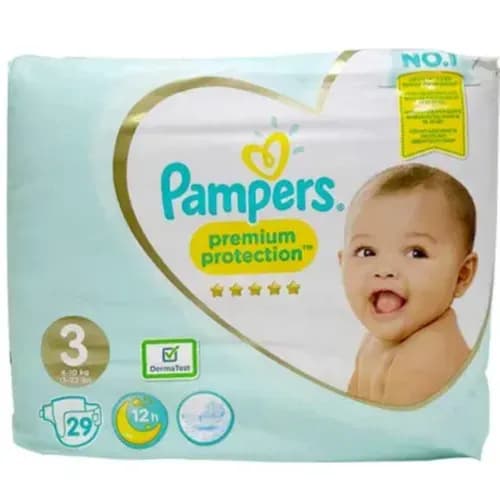 Pamper Prm. Diaper 3 (6-10)Kg 29'S